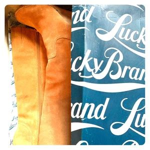 Lucky Brand Suede Boots